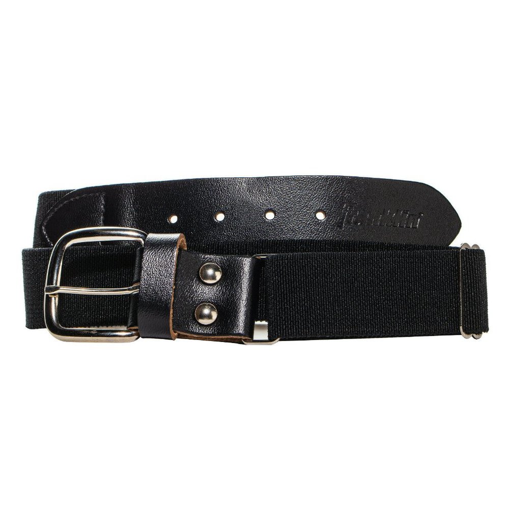 Franklin Sports Youth Baseball and Softball Belt - MLB Leather Belt Black  NWT